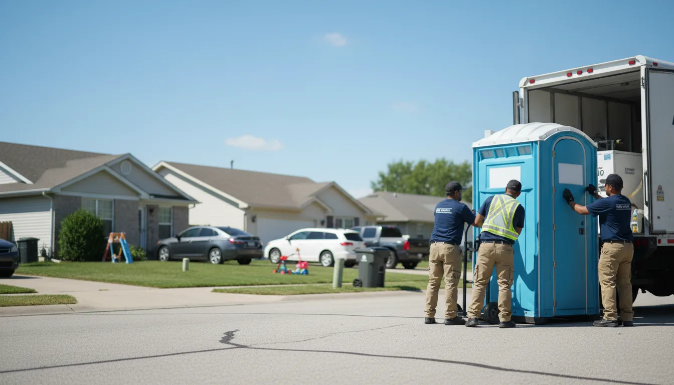 Standard Porta Potty Rentals in Jamestown, PA near me